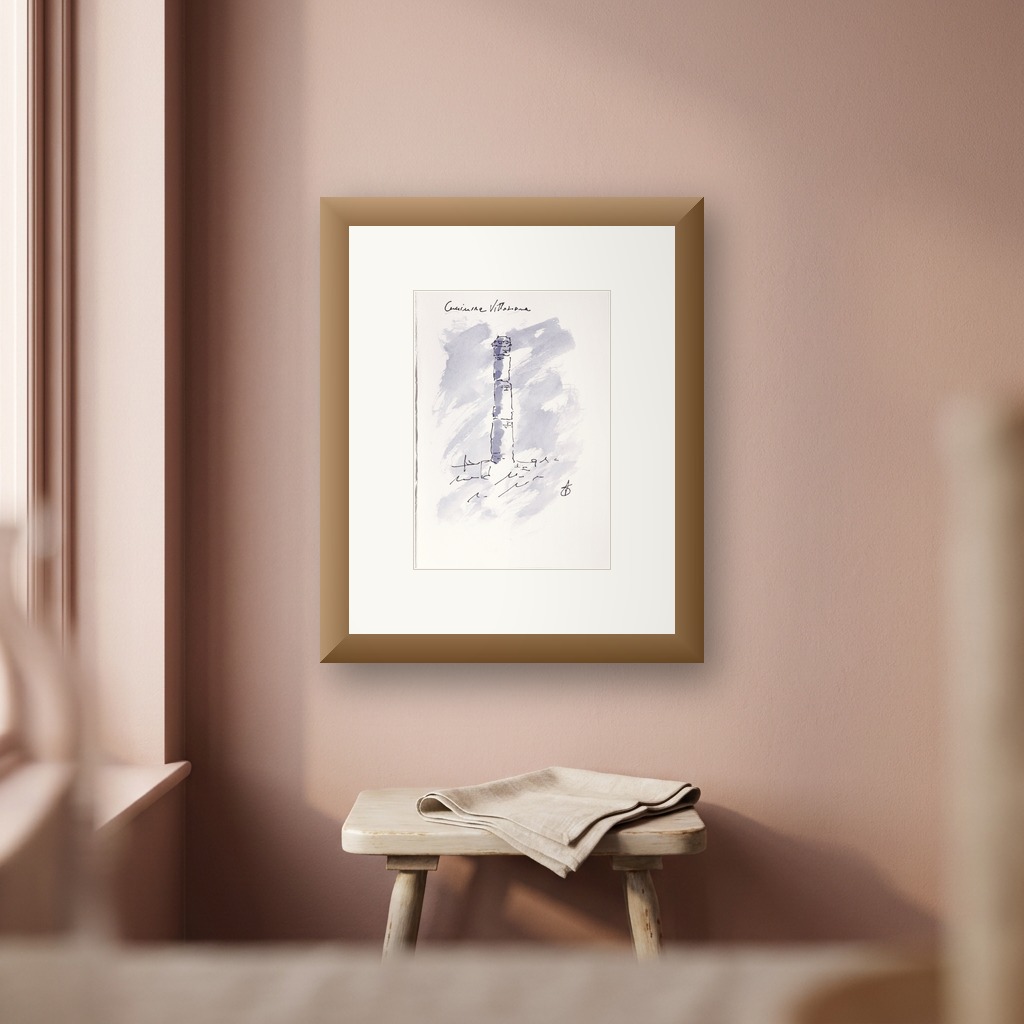 Ciminiera vittoriana shown in a room setting
