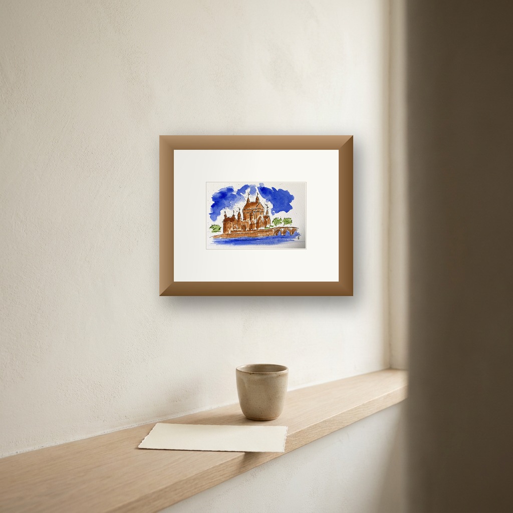 Fantasy Castle 2 shown in a room setting