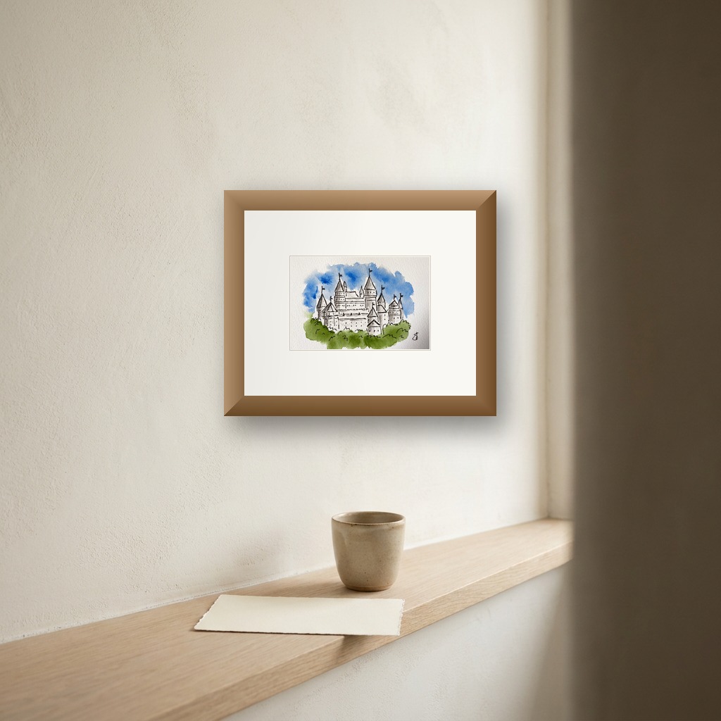 Fantasy Castle 3 shown in a room setting