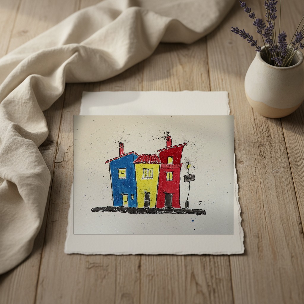Fantasy House shown in a room setting