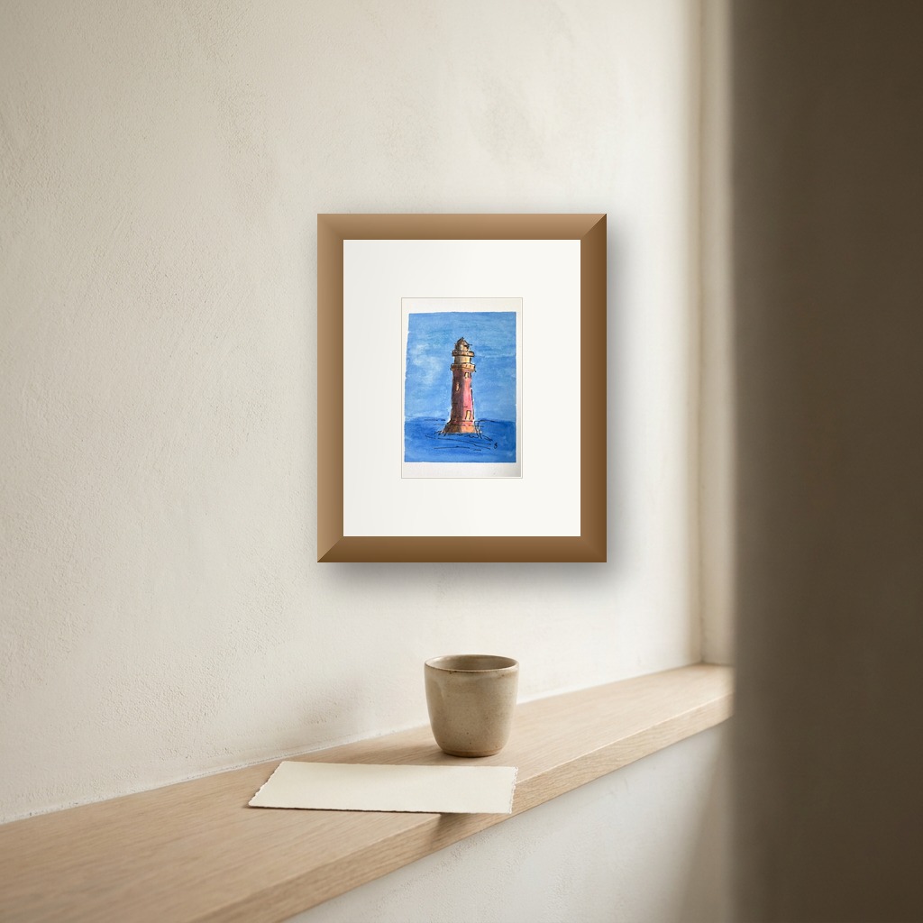 Fantasy Offshore Lighthouse 1 shown in a room setting