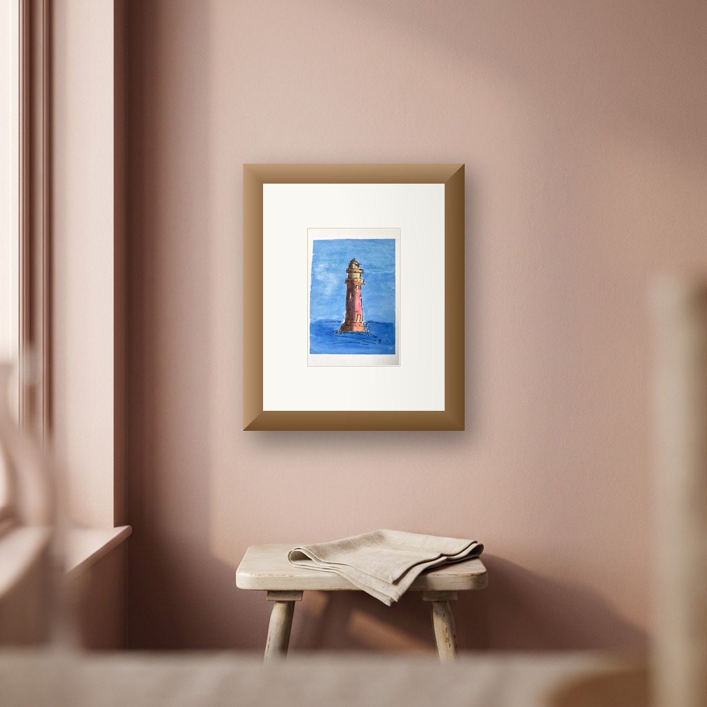 Fantasy Offshore Lighthouse 1 shown in a room setting