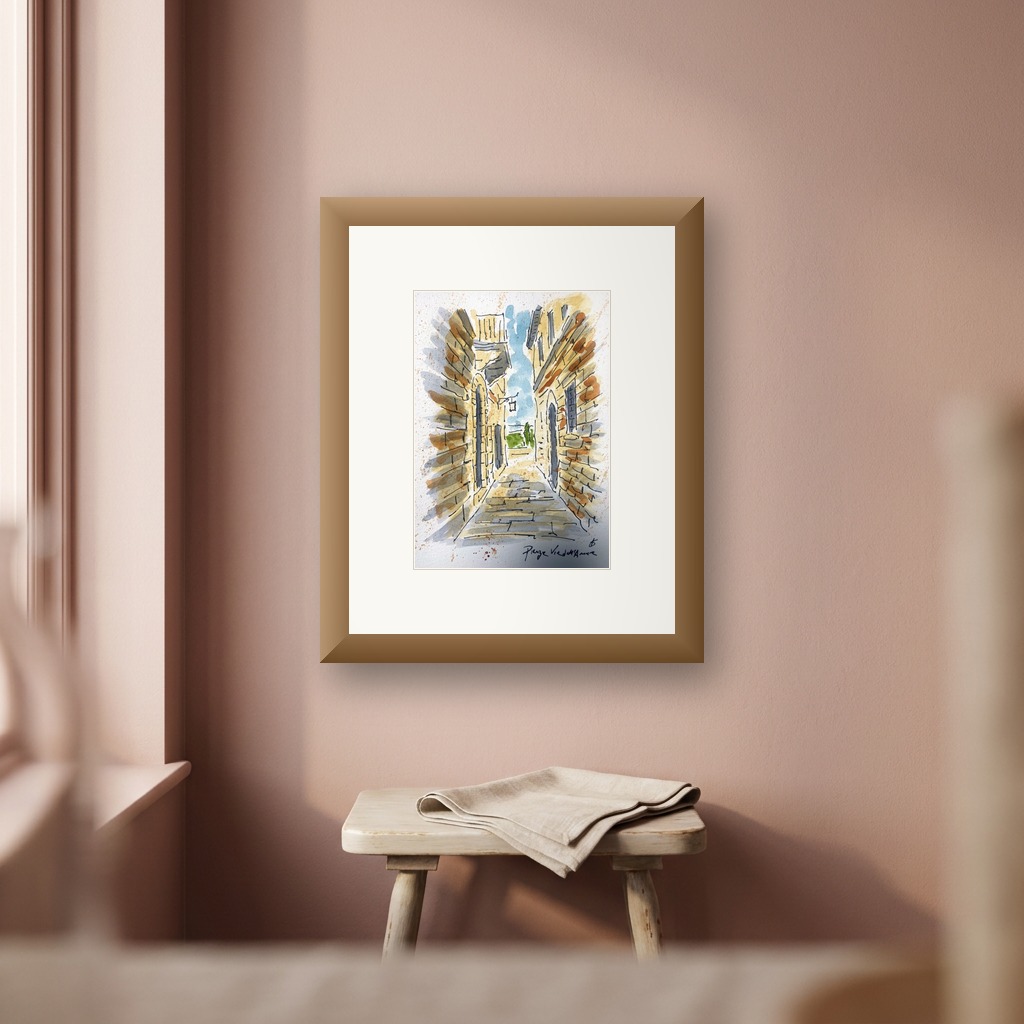 Il Vicolo dell’Amore shown in a room setting