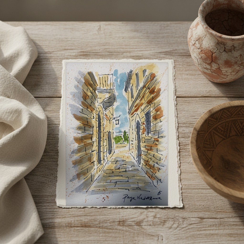 Il Vicolo dell’Amore shown in a room setting
