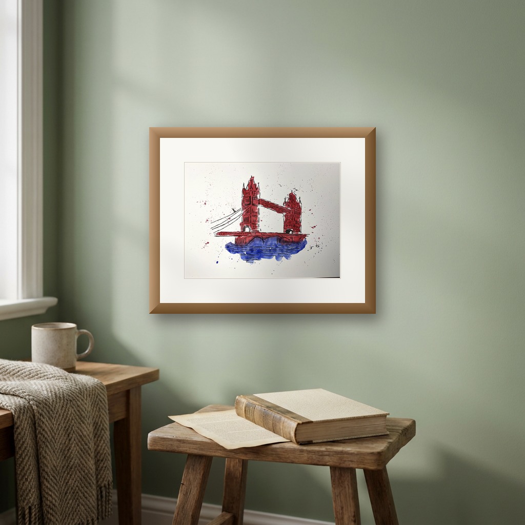 London Bridge 1/5 shown in a room setting