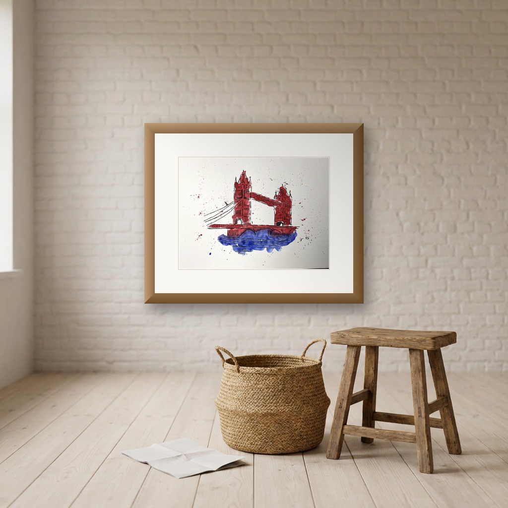 London Bridge 1/5 shown in a room setting