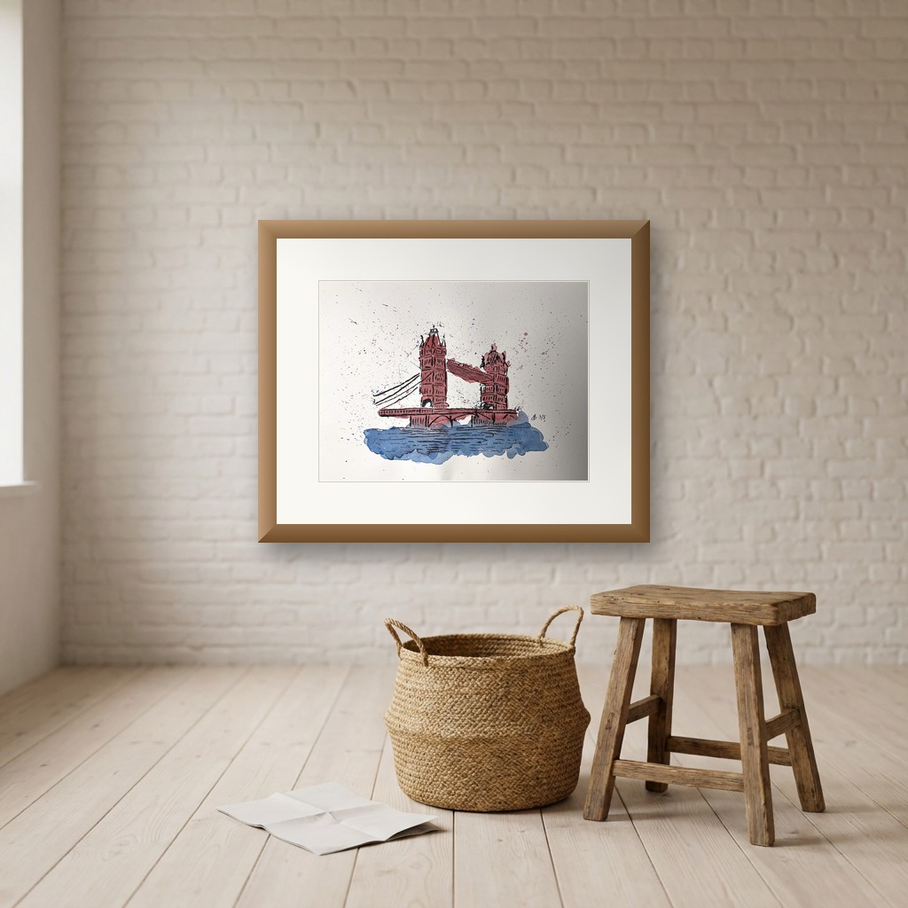 London Bridge 3/5 shown in a room setting