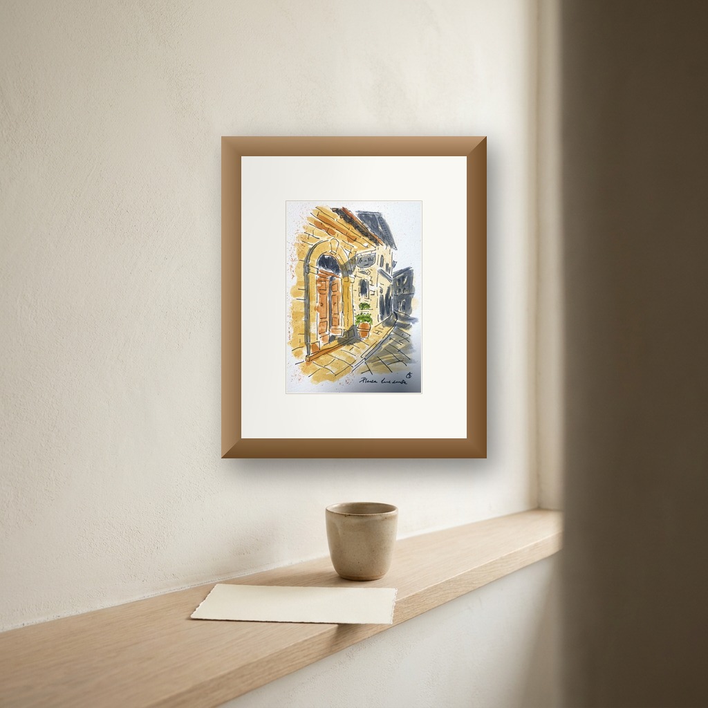Pienza Sunlight shown in a room setting