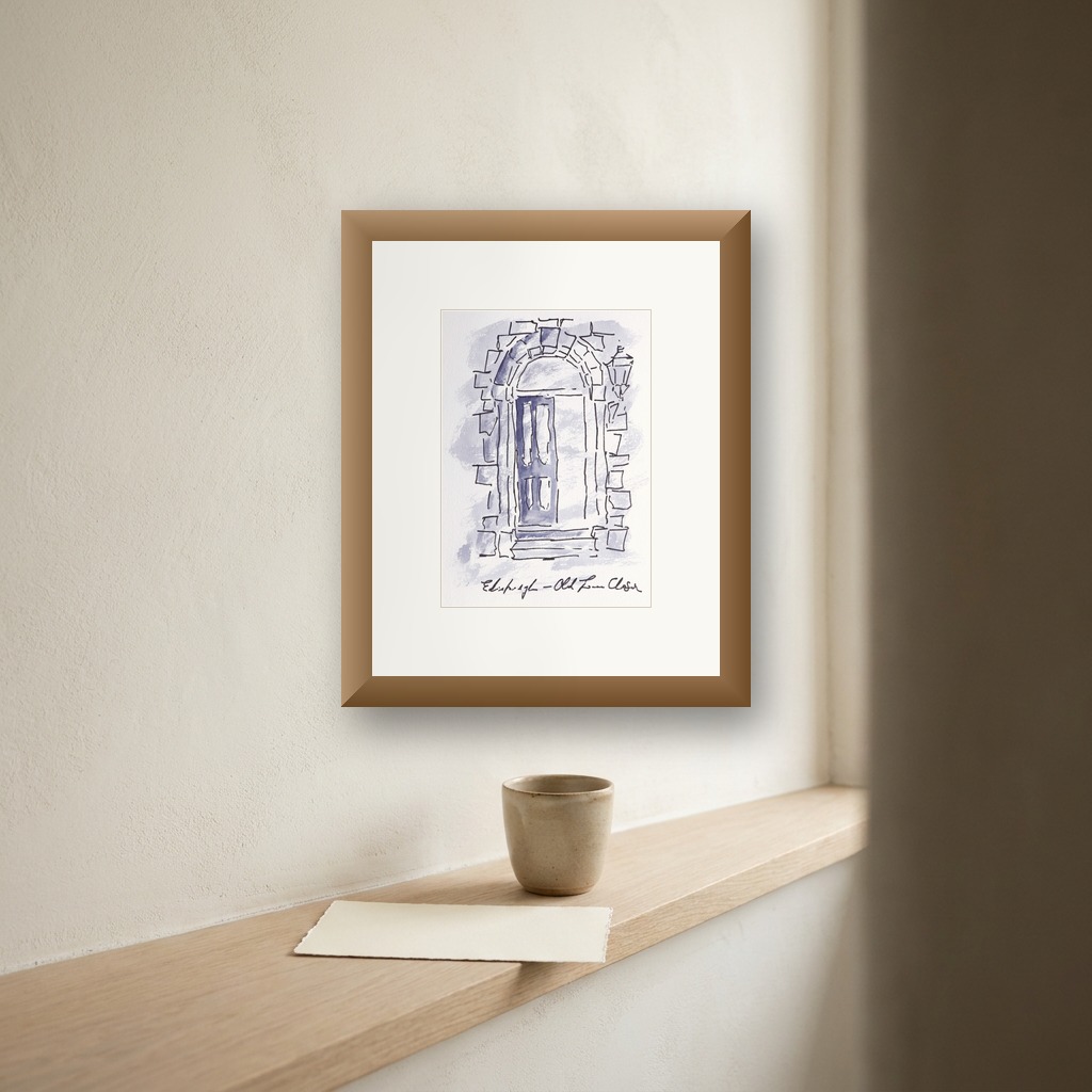 Porta a Edimburgo shown in a room setting