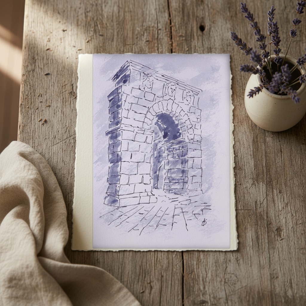 Porta d'Arco nel Chianti shown in a room setting