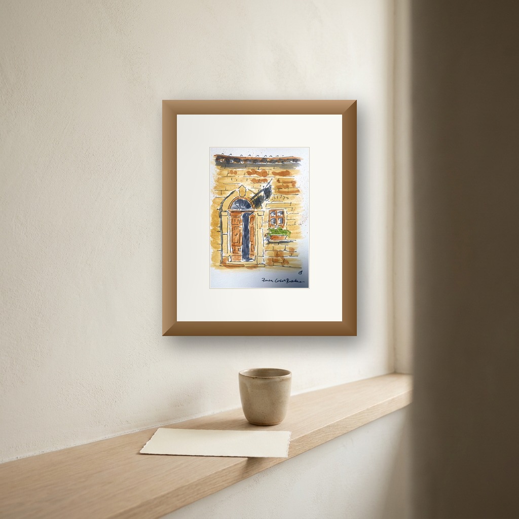 Un ricordo di Pienza shown in a room setting