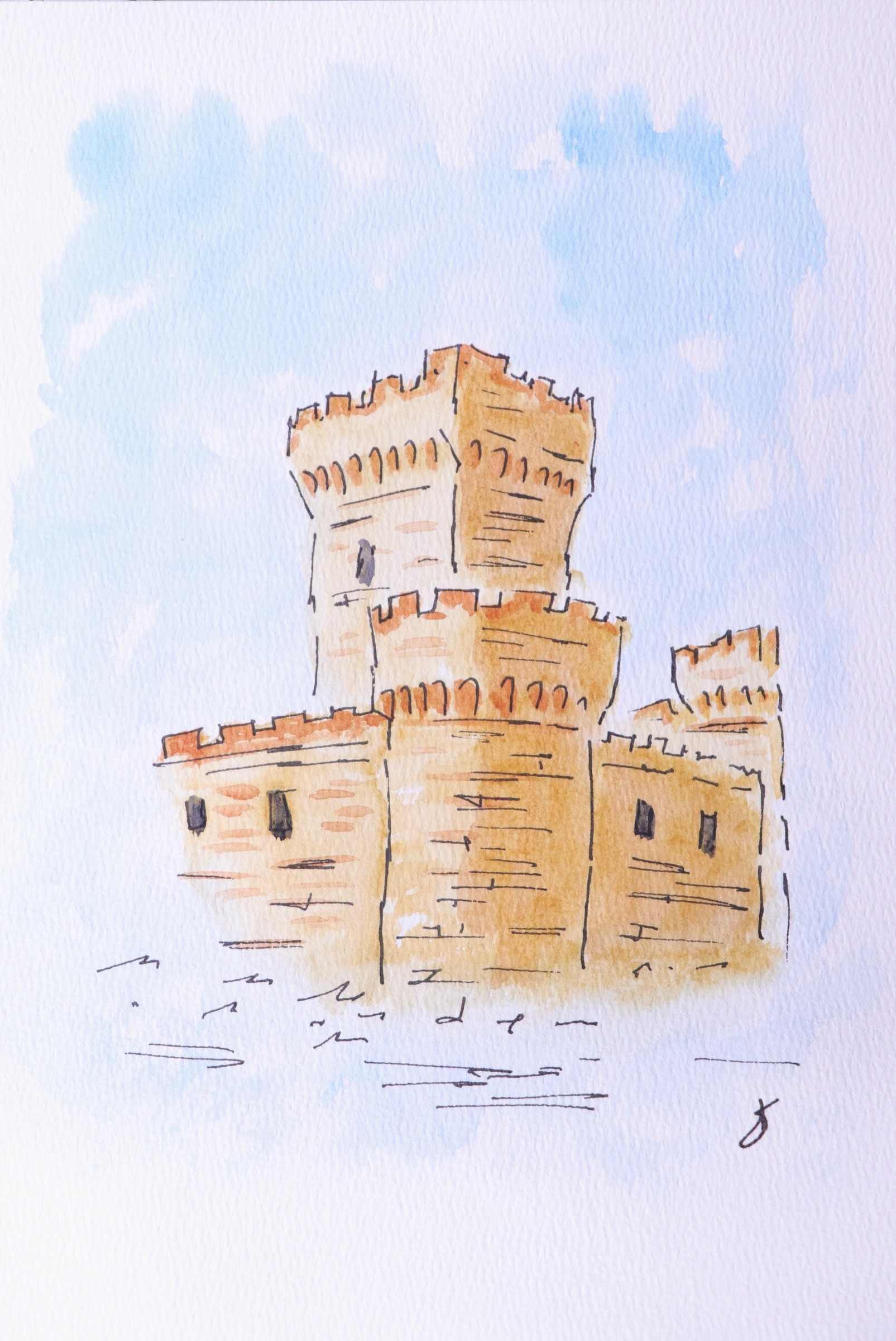 Fantasy Castle in the Clouds 1