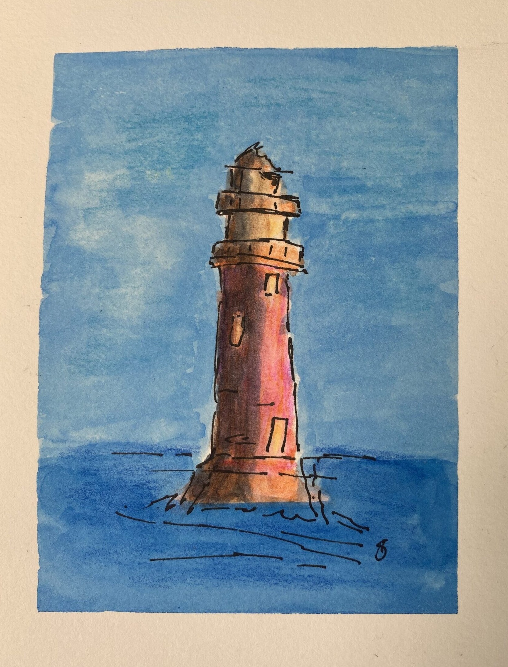 Fantasy Offshore Lighthouse 1