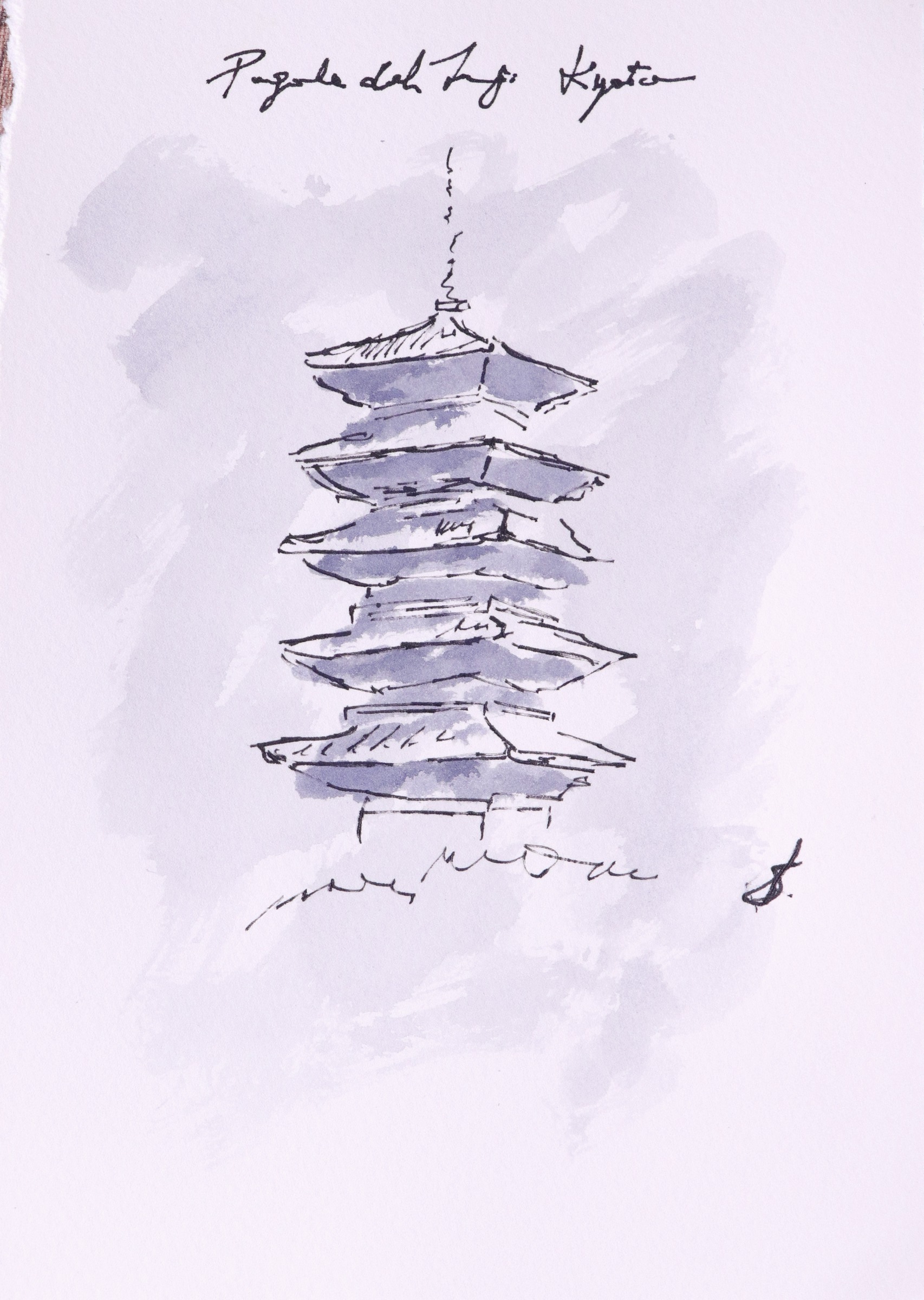 Pagoda a Kyoto