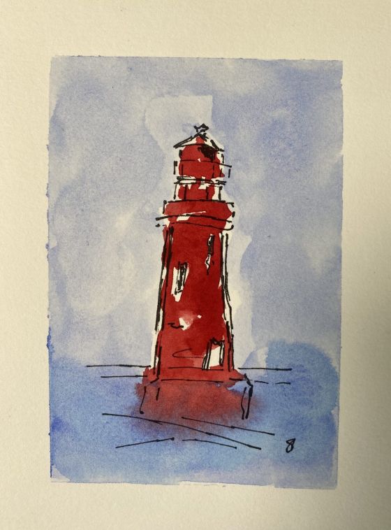 A Lighthouse Among the Waves