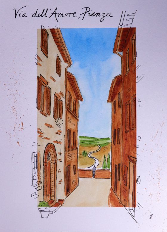 Via dell’Amore, Pienza