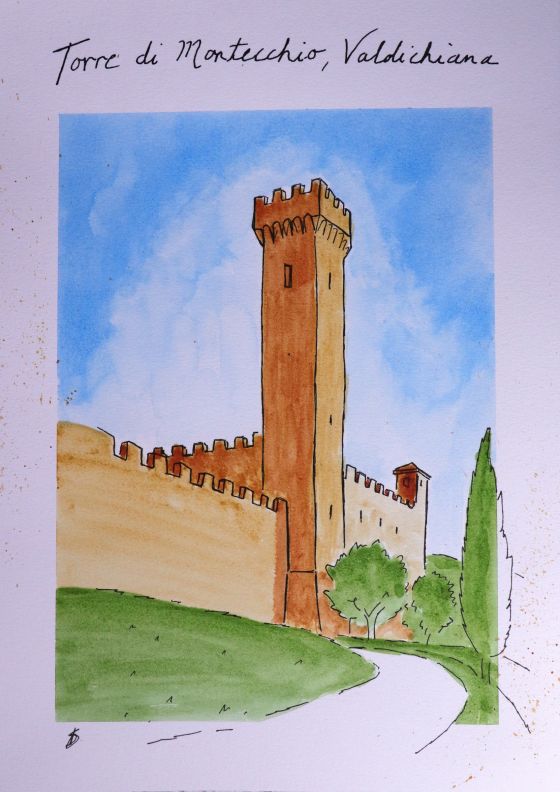 Torre di Montecchio, Valdichiana