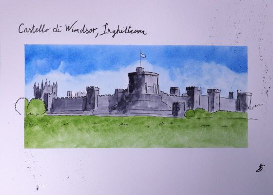 A Beautiful Day at Windsor Castle